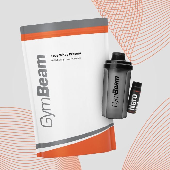 True Whey - GymBeam 1000 g - čokoláda - 00