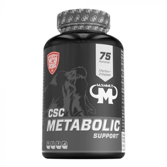 Spalovač tuků CSC Metabolic Support - Mammut Nutrition  150 kaps.
