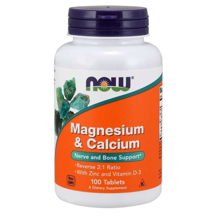 Magnézium & Vápník Reverse 2:1 - NOW Foods 