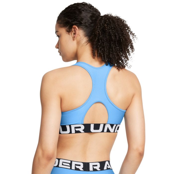 Podprsenka HG Mid Branded Blue - Under Armour M