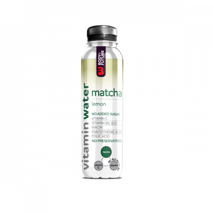 Levně Vitamínová voda Matcha 400 ml - Body &amp; Future