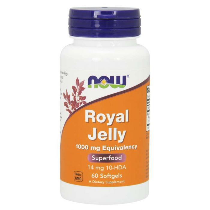 Royal Jelly 1000 mg Softgels - NOW Foods