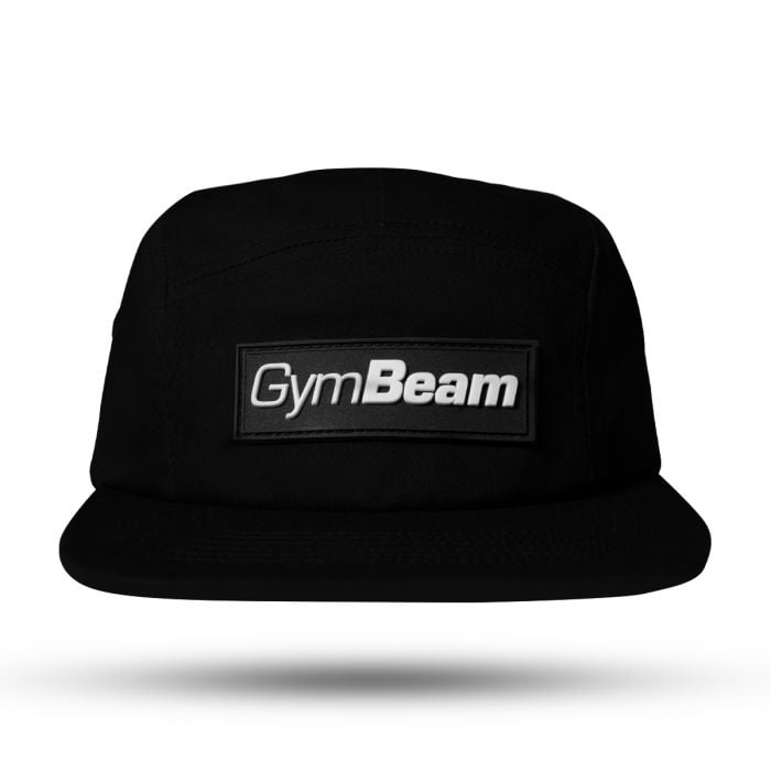 5Panel cap Black - GymBeam