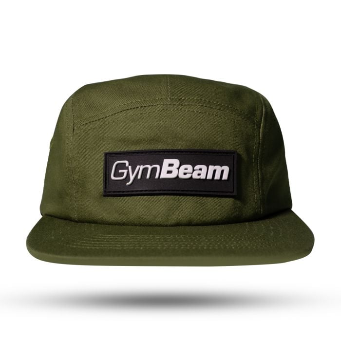 5Panel cap Military Green  - GymBeam