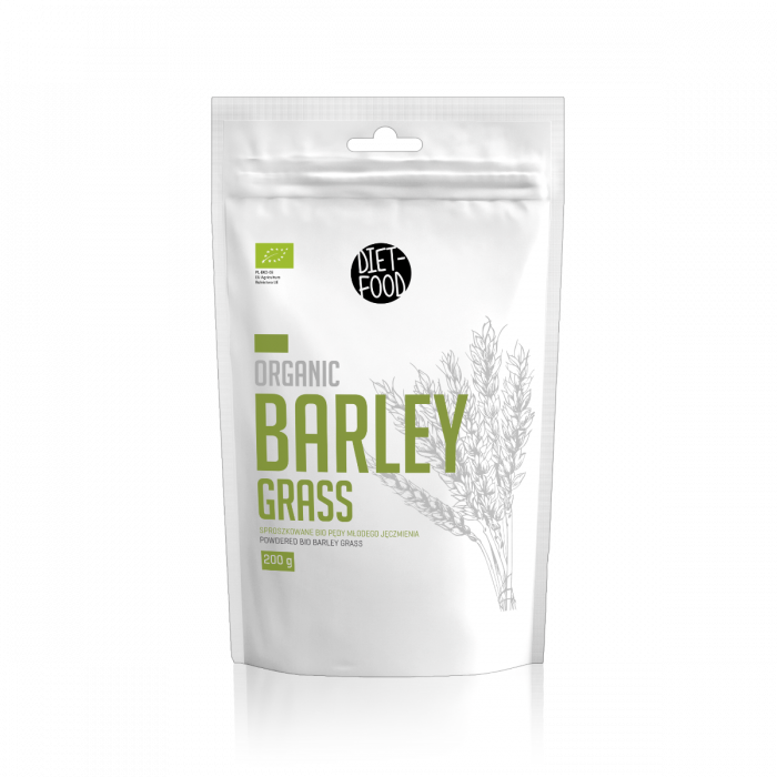 Super Barley Grass 200 g - Diet Food bez příchuti 200 g