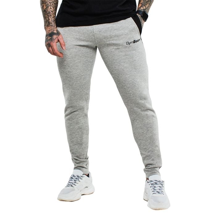 Tepláky Slimfit Grey - GymBeam M