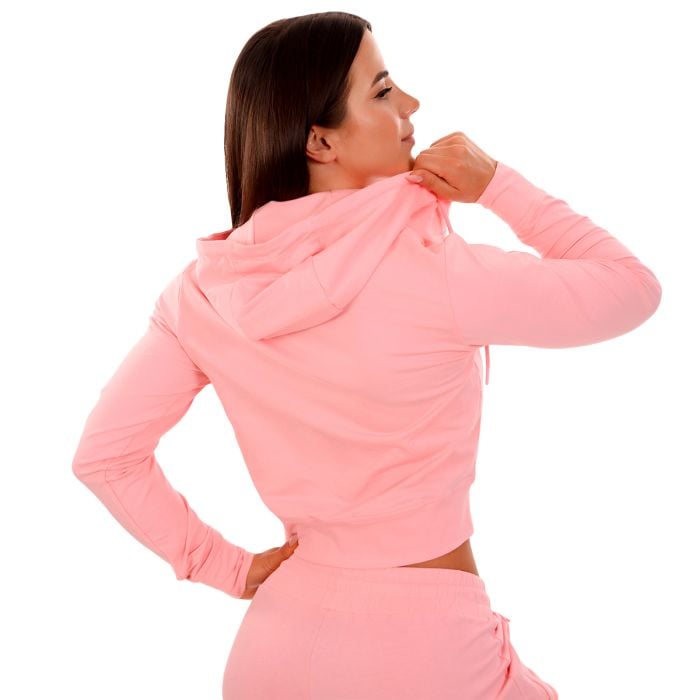 Dámská mikina Zip-up TRN pink - GymBeam S