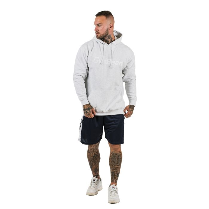 Mikina PRO Hoodie Grey - GymBeam L