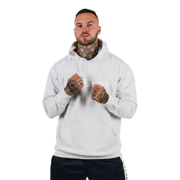 Mikina PRO Hoodie Grey - GymBeam L