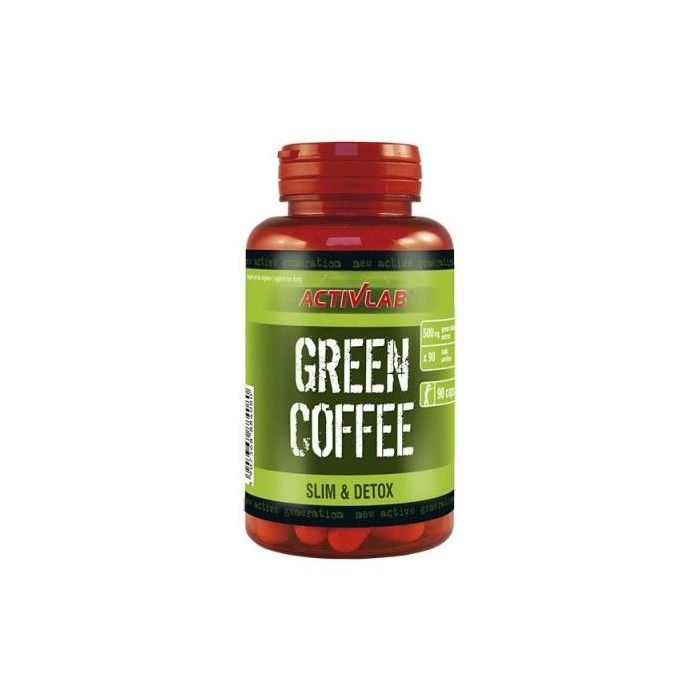 Spalovač tuků Green Coffee 90 kaps - Activlab bez příchuti 90 kaps.