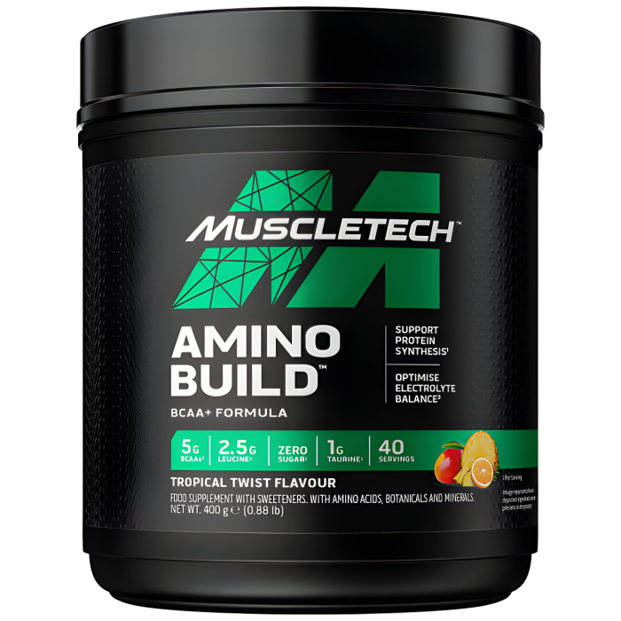 Levně Amino Build 400 g jahoda vodní meloun - MuscleTech