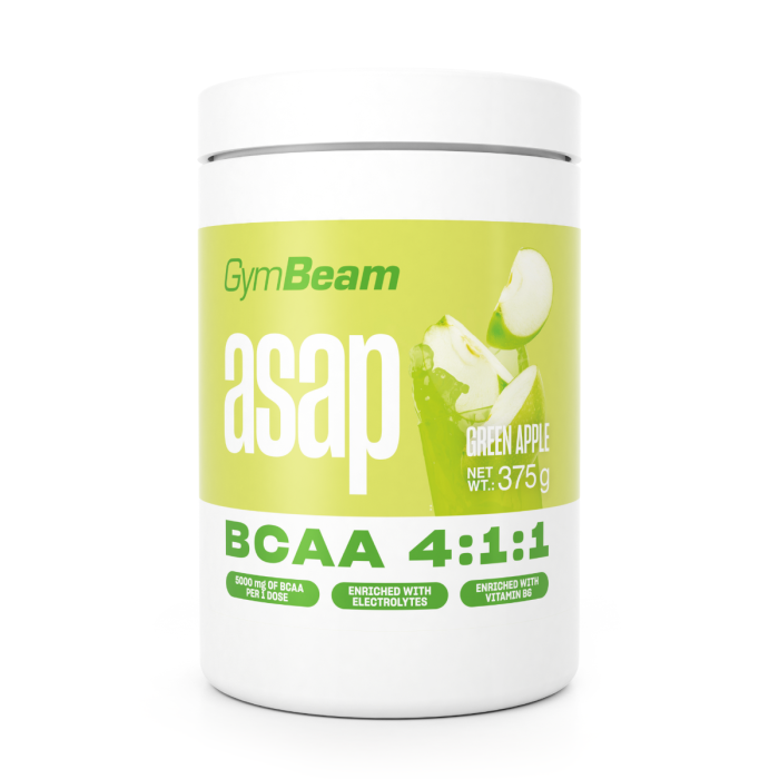 ASAP BCAA - GymBeam 375 g - pomeranč