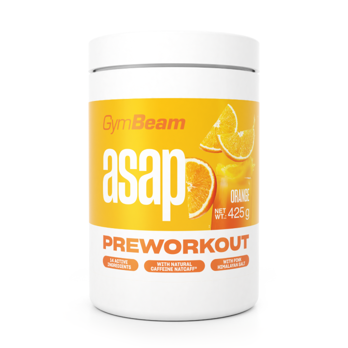 ASAP Pre-Workout - GymBeam pomeranč 425 g