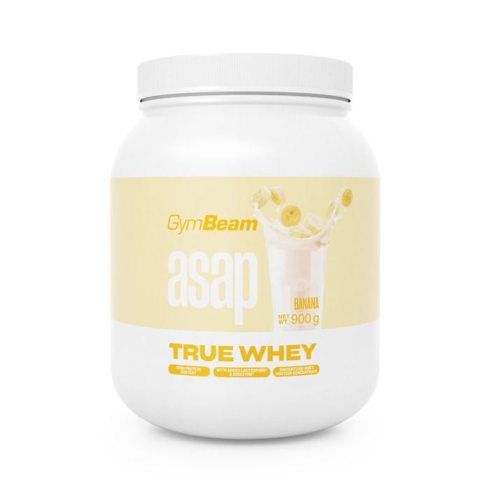 ASAP True Whey - GymBeam 900 g - jahoda