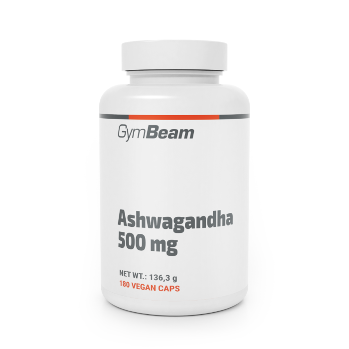Ashwagandha 500 mg - GymBeam  180 kaps.
