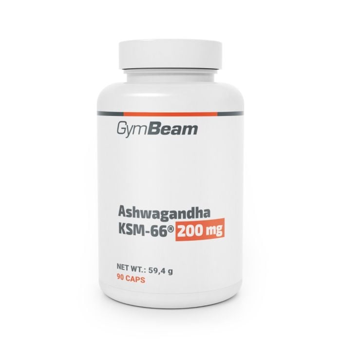 Ashwagandha KSM-66® - GymBeam 90 kaps.