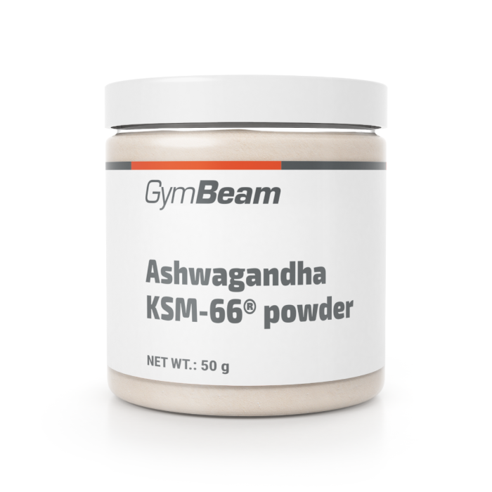 Ashwagandha KSM-66® prášek - GymBeam  50 g