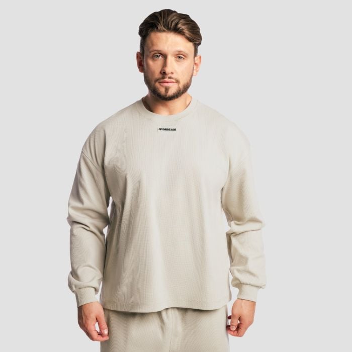 Mikina Aura Jumper Grey - GymBeam L