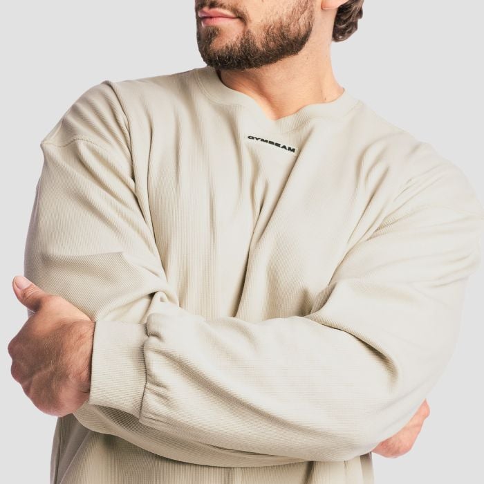 Mikina Aura Jumper Grey - GymBeam L