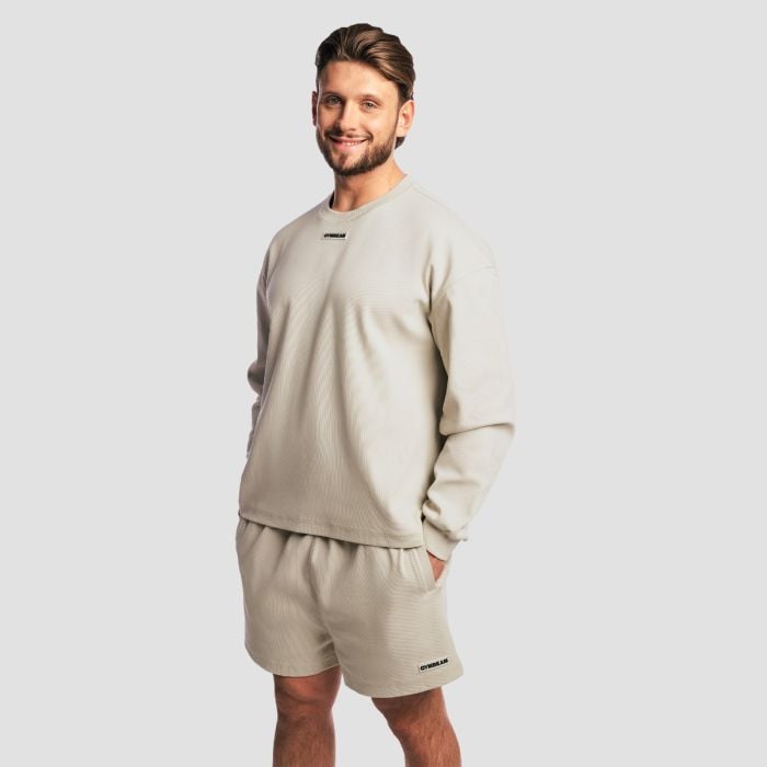 Mikina Aura Jumper Grey - GymBeam L