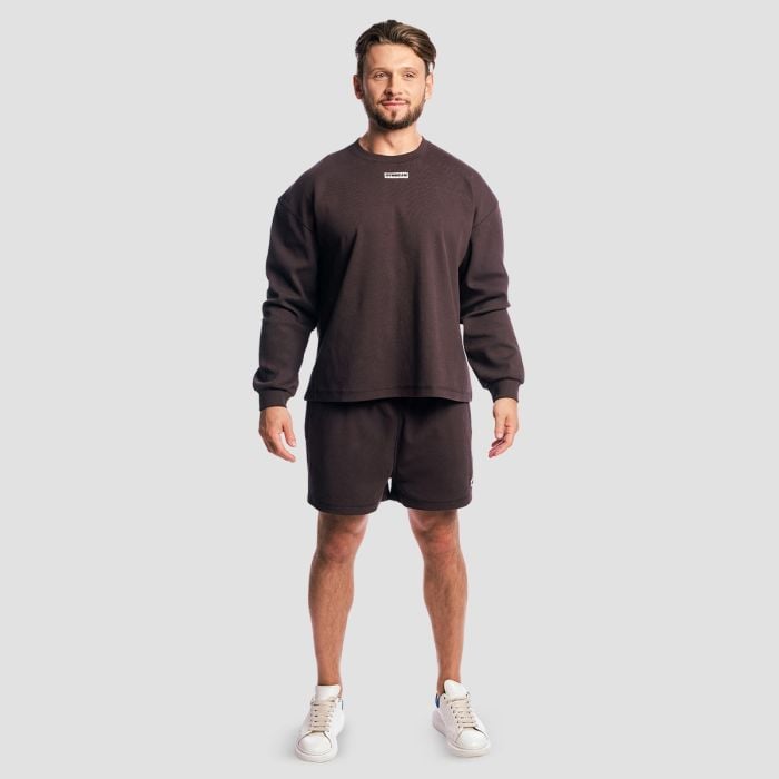 Šortky Aura Tee Brown - GymBeam XL