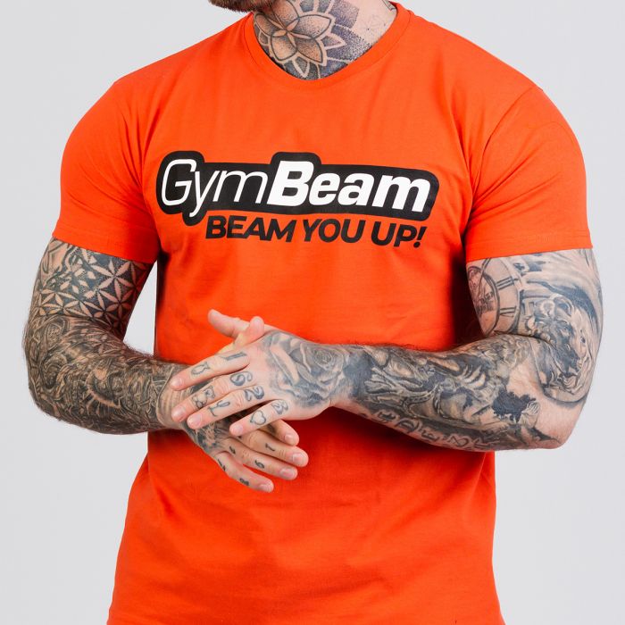 Tričko Beam Orange - GymBeam XL