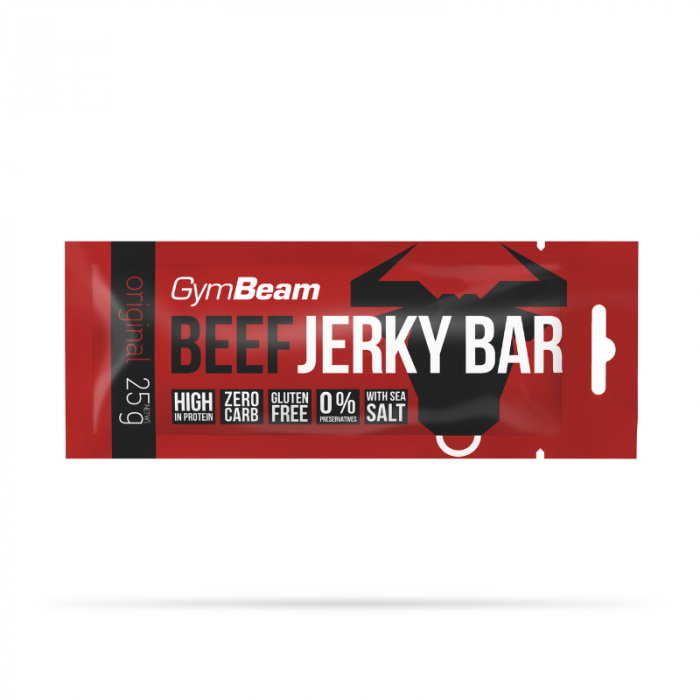 Levně Beef Jerky Bar 25 x 25 g originál - GymBeam