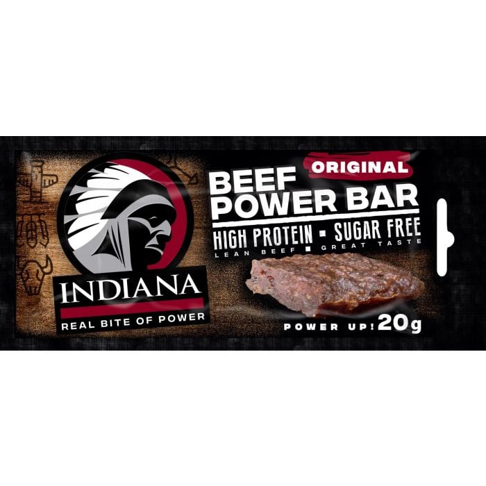 Indiana Jerky Power bar original 20 g