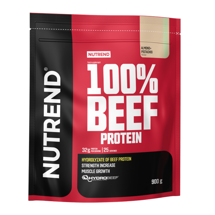 100% Hovězí protein - Nutrend 900 g - čokoláda lískový oříšek