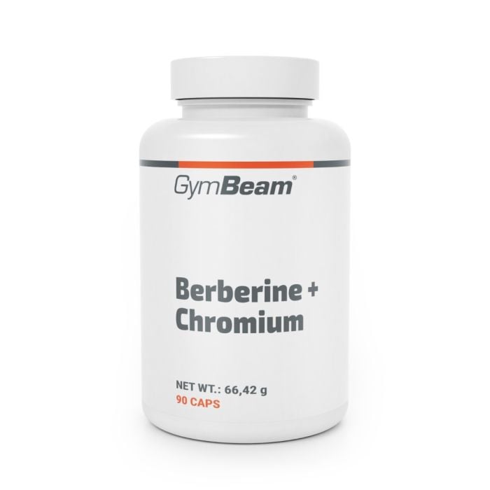 Berberin + Chrom - GymBeam 90 kaps.
