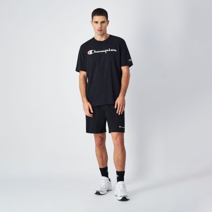 Tričko Big Logo Jersey Black - Champion M