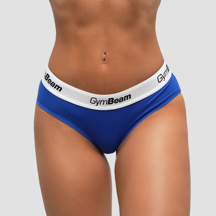 Levně Kalhotky Briefs 3Pack Royal Blue M - GymBeam