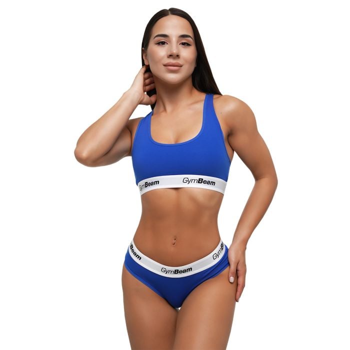 Kalhotky Briefs 3Pack Royal Blue - GymBeam M