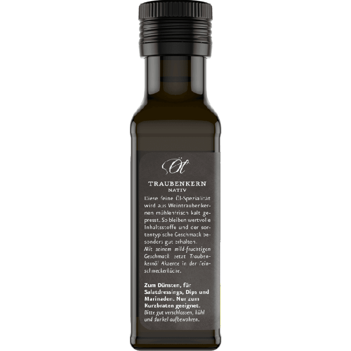 BIO Panenský olej z hroznových jader - Ölmühle Solling 100 ml