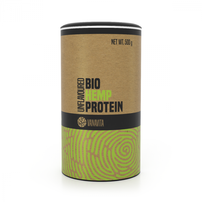 BIO Konopný protein - VanaVita bez příchuti 500 g