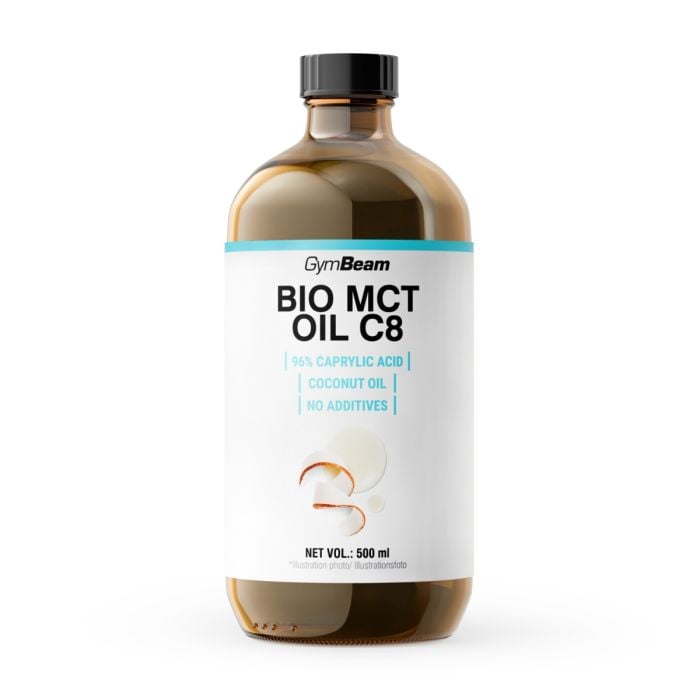 BIO MCT Olej C8 - GymBeam 500 ml