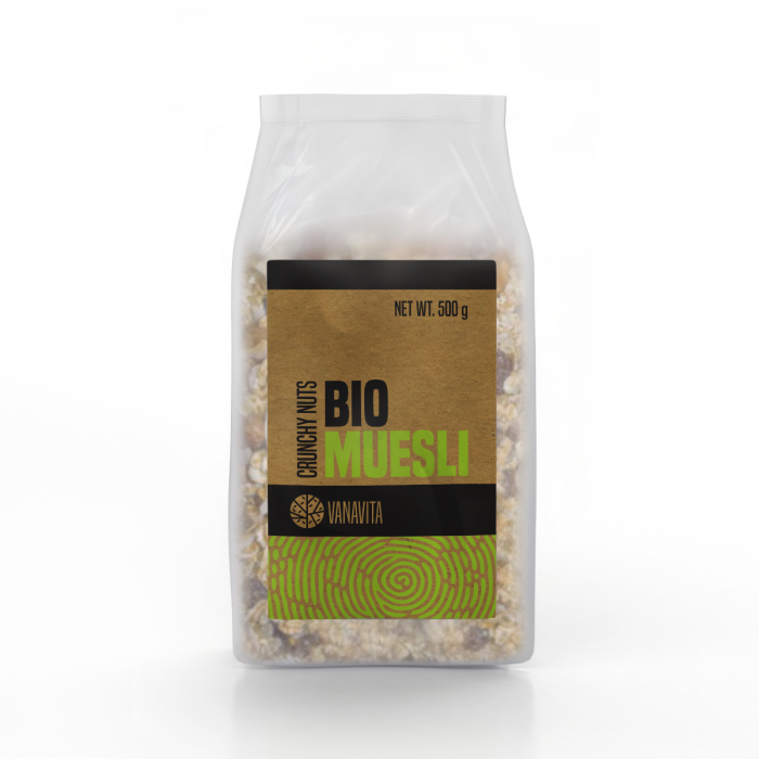 BIO Müsli - VanaVita křupavé ořechy 500 g