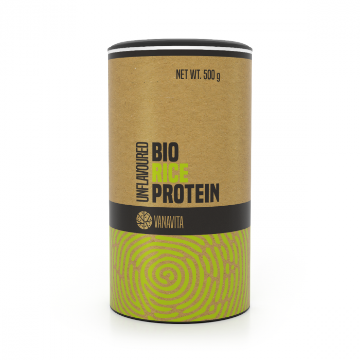 BIO Rýžový protein - VanaVita bez příchuti 500 g