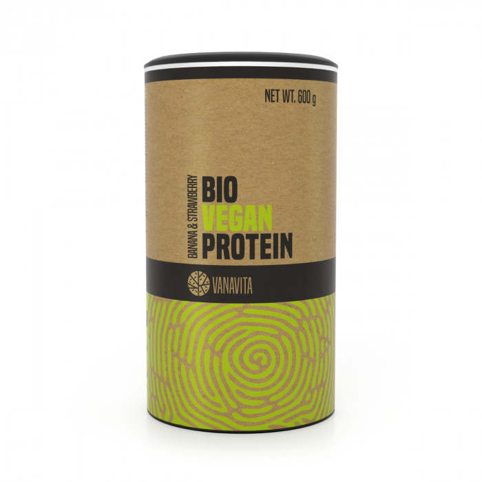 BIO Vegan Protein - VanaVita 600 g - čokoláda & bobule