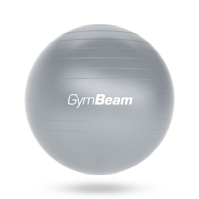 Fit míč FitBall 85 cm - GymBeam šedá