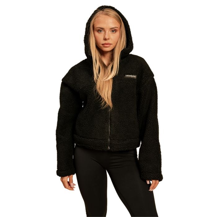 Dámská bunda Hoodie Bliss Black - BeastPink S