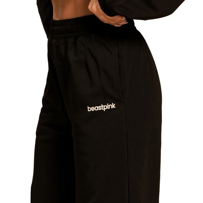 Dámské tepláky Bliss Black - BeastPink M