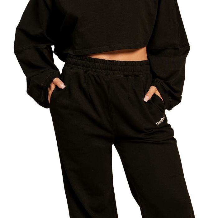 Dámské tepláky Bliss Black - BeastPink M