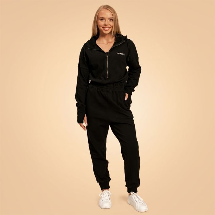 Dámský overal Bliss Black - BeastPink L