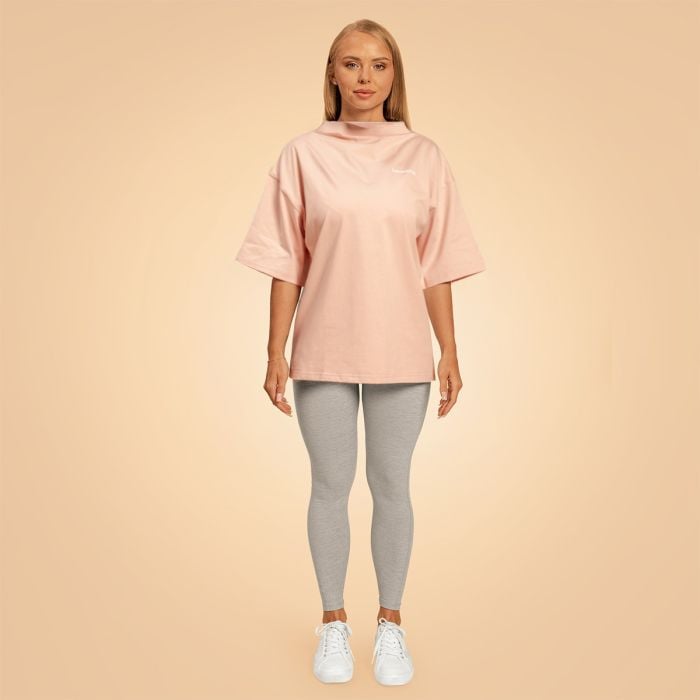 Dámské tričko Oversized Bliss Pink - BeastPink M