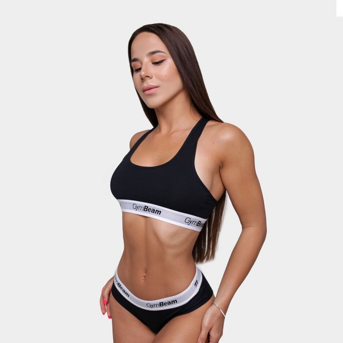 Podprsenka Bralette Black - GymBeam M