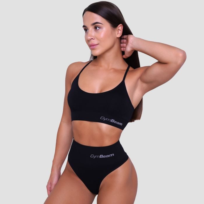 Kalhotky Brazilian 2Pack Black - GymBeam M