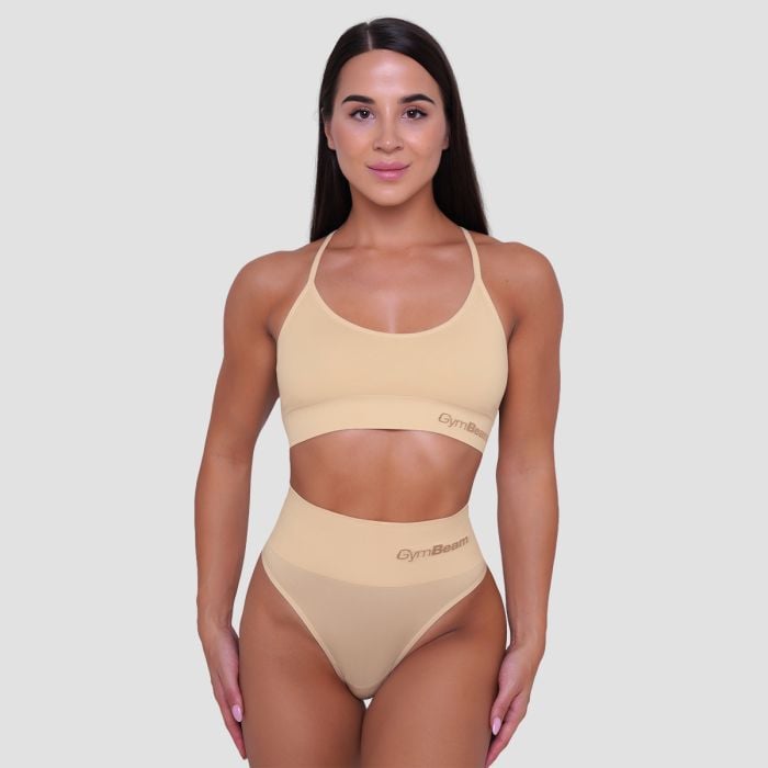 Kalhotky Brazilian 2Pack Nude - GymBeam M