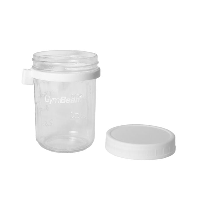 Snídaňová sklenice White 350 ml - GymBeam single_variant