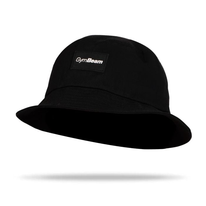 Klobouk Bucket Hat Black - GymBeam S/M
